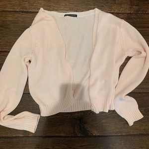 brandy Melville cardigan, light pink